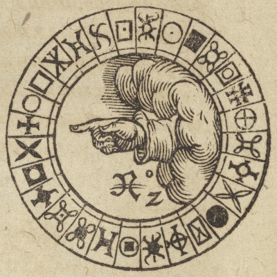   Detail. Giambattista della Porta. De furtivis literarum notis. 1591. Folger Shakespeare Library. 