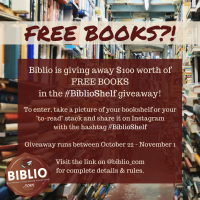 #BiblioShelf Free Book Giveaway!