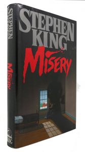Portada de Misery de Stephen King