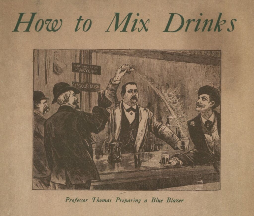 How To Mix Drinks book cover detail