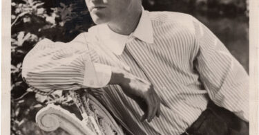 Original portrait photograph of Truman Capote